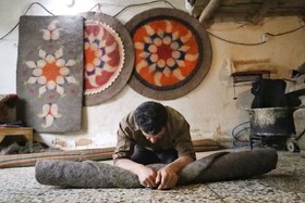 اقدامات مؤثری برای رشد و توسعه هنرصنعت «نمدمالی» انجام شد