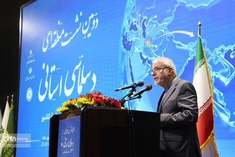 آیین افتتاح دومین نشست منطقه ای دیپلماسی استانی در خراسان رضوی