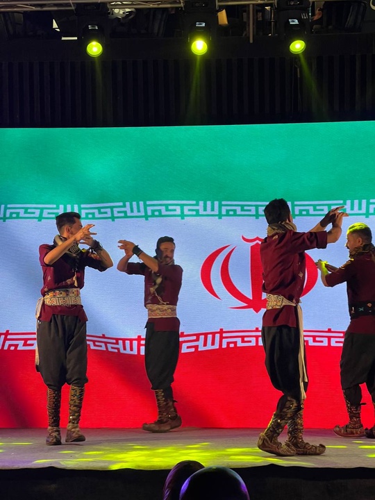 حضور گروه «چیکسای» از خراسان شمالی در فستیوال بین‌المللی بغداد