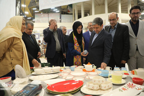 بازدید استاندار اردبیل از پانزدهمین نمایشگاه ملی صنایع‌دستی اردبیل