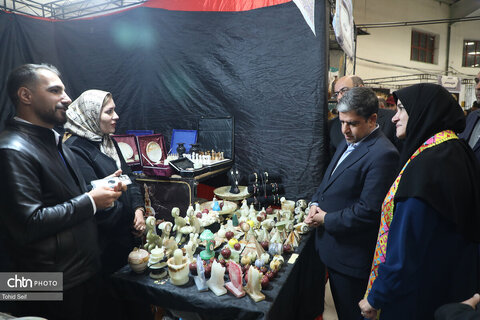 بازدید استاندار اردبیل از پانزدهمین نمایشگاه ملی صنایع‌دستی اردبیل