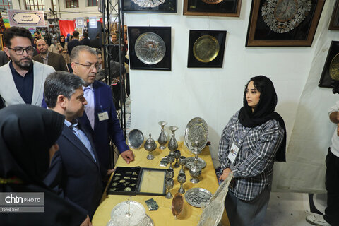 بازدید استاندار اردبیل از پانزدهمین نمایشگاه ملی صنایع‌دستی اردبیل