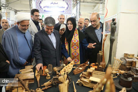 بازدید استاندار اردبیل از پانزدهمین نمایشگاه ملی صنایع‌دستی اردبیل