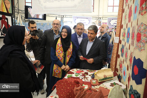 بازدید استاندار اردبیل از پانزدهمین نمایشگاه ملی صنایع‌دستی اردبیل