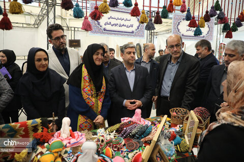 بازدید استاندار اردبیل از پانزدهمین نمایشگاه ملی صنایع‌دستی اردبیل