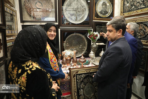 بازدید استاندار اردبیل از پانزدهمین نمایشگاه ملی صنایع‌دستی اردبیل