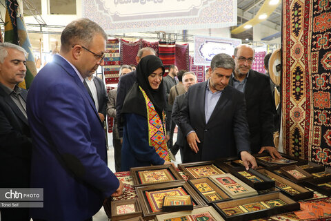 بازدید استاندار اردبیل از پانزدهمین نمایشگاه ملی صنایع‌دستی اردبیل