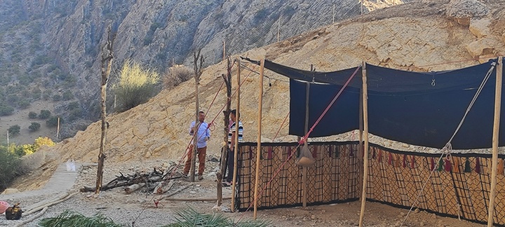 غرفه سازی جشنواره انار مارین گچساران