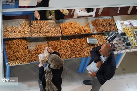 غذاهای محلی ارومیه در یک نمایشگاه رنگارنگ