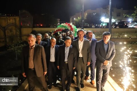 افتتاح پروژه سبزه میدان زنجان