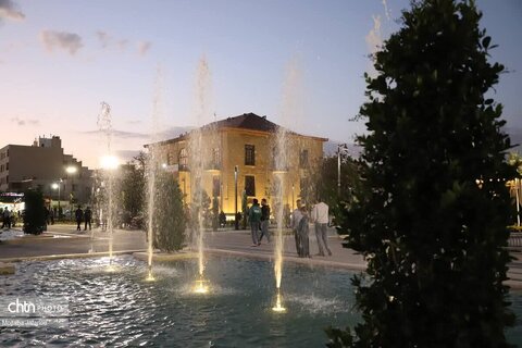 افتتاح پروژه سبزه میدان زنجان