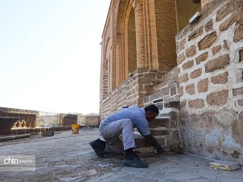 مرمت بخش‌هایی از خانه مرعشی شوشتر