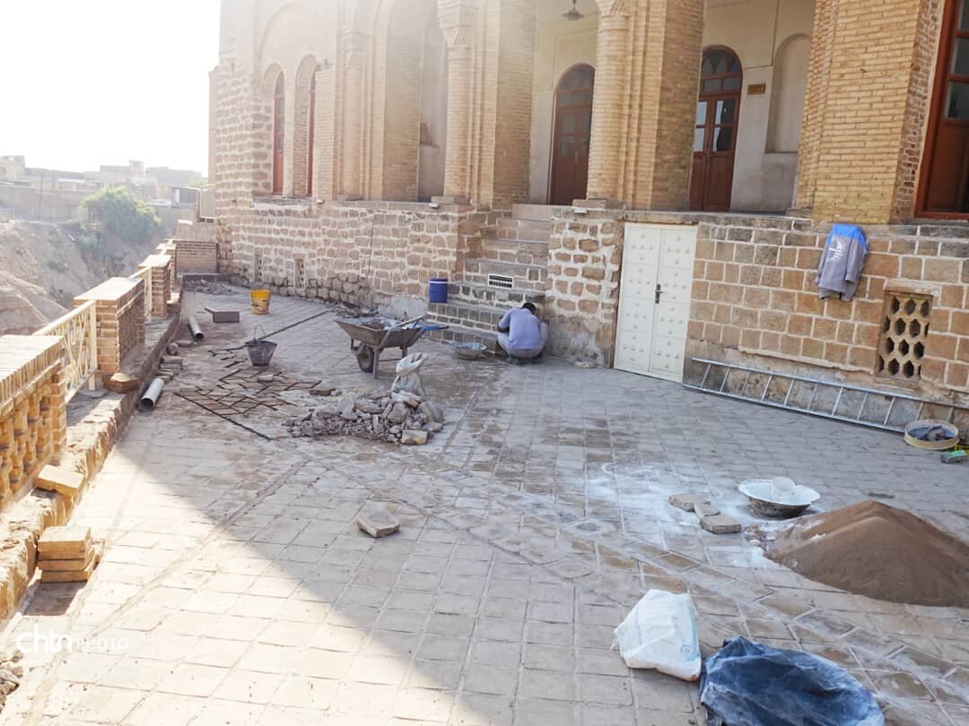 مرمت بخشهایی از خانه مرعشی شوشتر