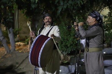 شب فرهنگی گروس در عمارت تاریخی خسروآباد سنندج برگزار شد