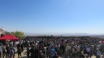 جشنواره گردشگری نمد در روستای عشایری ابرسج برگزار شد