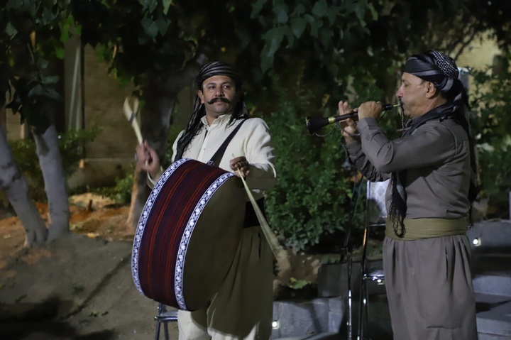 شب فرهنگی گروس در عمارت تاریخی خسروآباد سنندج برگزار شد