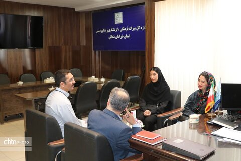 ملاقات عمومی سرپرست میراث‌فرهنگی خراسان شمالی