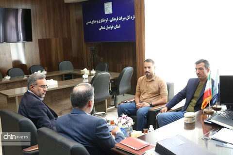 ملاقات عمومی سرپرست میراث‌فرهنگی خراسان شمالی