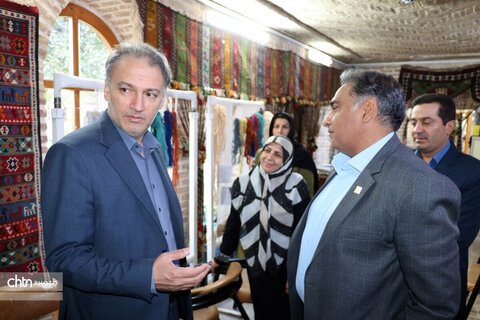 خانه صنایع‌دستی جاجرمی؛ میزبان سرپرست میراث‌فرهنگی خراسان شمالی