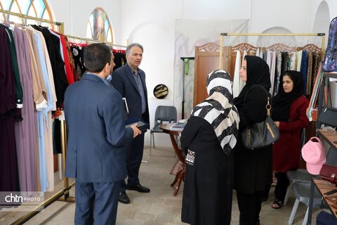خانه صنایع‌دستی جاجرمی؛ میزبان سرپرست میراث‌فرهنگی خراسان شمالی