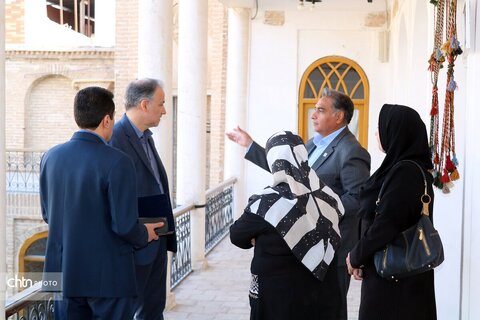 خانه صنایع‌دستی جاجرمی؛ میزبان سرپرست میراث‌فرهنگی خراسان شمالی