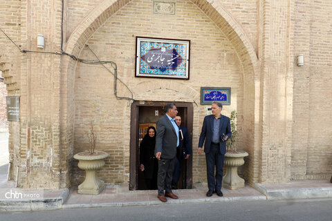 خانه صنایع‌دستی جاجرمی؛ میزبان سرپرست میراث‌فرهنگی خراسان شمالی