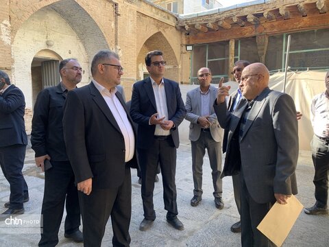 گزارش تصویری از سفر مدیرکل میراث فرهنگی استان به شهرستان خوانسار