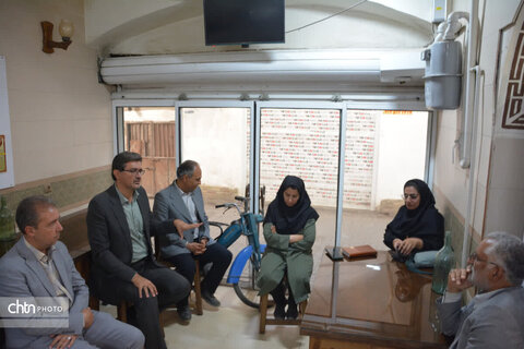 بازدید از اقدامات و روند اجرایی بازار یزد