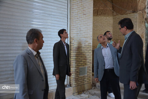 بازدید از اقدامات و روند اجرایی بازار یزد