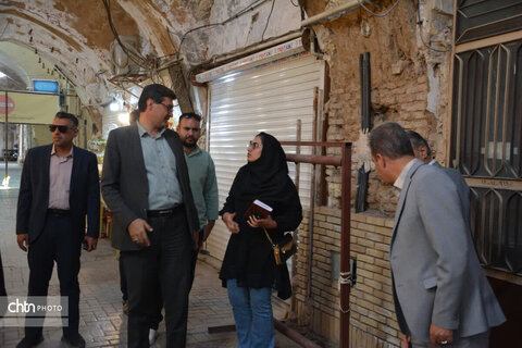 بازدید از اقدامات و روند اجرایی بازار یزد