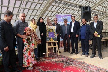 مراسم رونمایی از رمان «تابان، مرز آسمان» در محوطه باستانی شهر یئری برگزار شد