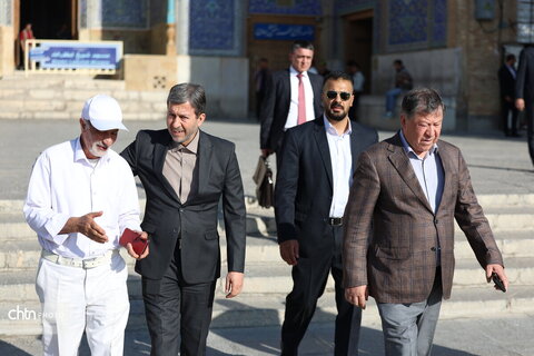 سفر وزیر کشور تاجیکستان به اصفهان