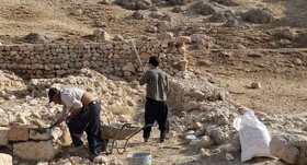 مرمت تاق سنگی خان‌اوی چهارمحال و بختیاری ۴۰ درصد پیشرفت فیزیکی دارد