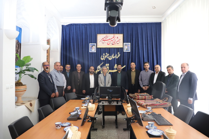 تودیع و معارفه گروه حسابرسی دیوان محاسبات اداره‌کل میراث فرهنگی خراسان جنوبی