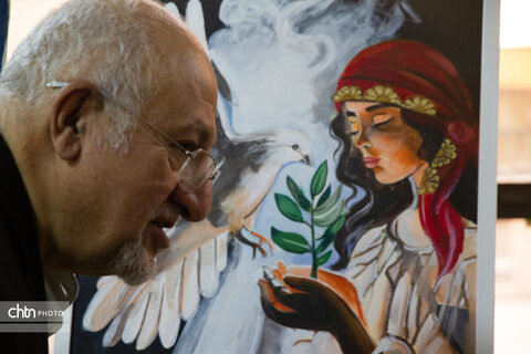 اختتامیه نمایشگاه کوروش بزرگ میراث مهربانی و مدارا با حضور مشاور فرهنگی وزیر میراث فرهنگی، گردشگری و صنایع دستی