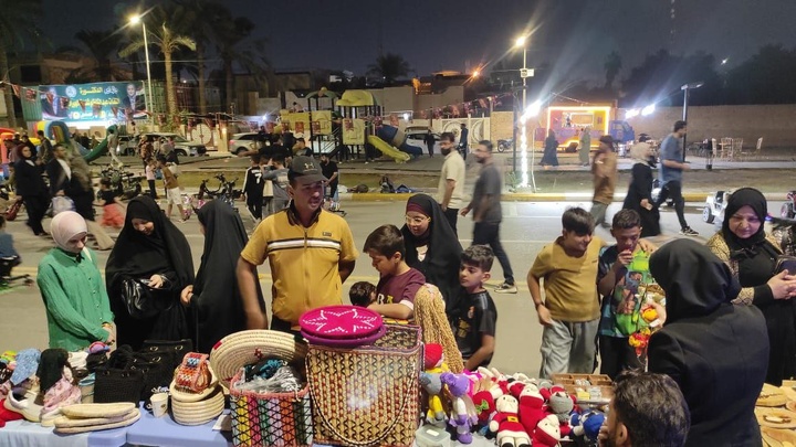 پنجمین حضور صنعتگران ایلامی در نمایشگاه صنایع‌دستی کوت استان واسط عراق