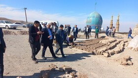 بازدید میدانی مدیرکل میراث فرهنگی گردشگری وصنایع دستی خراسان رضوی از شهرستانهای  جوین وجغتای