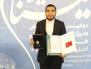 مسعود سپهری‌نیا عکاس برتر خبرگزاری ایمنا شد/ ۱۴ سال حضور در عرصه عکاسی خبری، ورزشی و فرهنگی