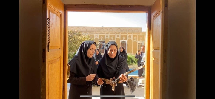 برگزاری مراسم افتتاح مرکز آموزش صنایع‌دستی شهرستان ابرکوه