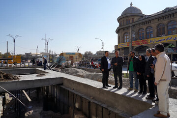 نخستین سایت موزه باستان‌شناسی شهری کشور در مراحل پایانی اجرا/ خیابان باباطاهر راوی تاریخ می‌شود