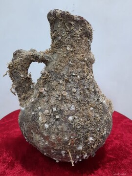 کوزه تاریخی از اعماق خلیج‌فارس در هندیجان کشف شد/ سندی تازه از پیشینه باستانی بنادر جنوبی ایران