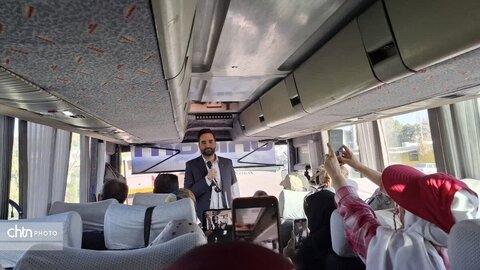 تور آشناسازی گردشگری زعفران با حضور راهنمایان گردشگری، مدیر ان دفاتر خدمات مسافرتی و  فعالان گردشگری، خبرنگاران و اصحاب رسانه از شهرستان زاوه