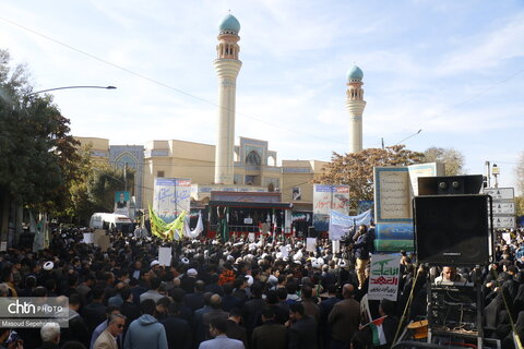 راهپیمایی13 آبان در تبریز