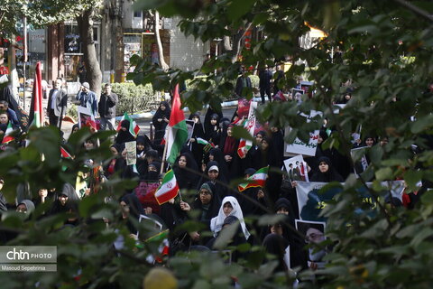 راهپیمایی13 آبان در تبریز