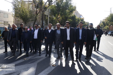 راهپیمایی13 آبان در تبریز