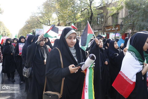 حاشیه های راهپیمایی13 آبان در تبریز