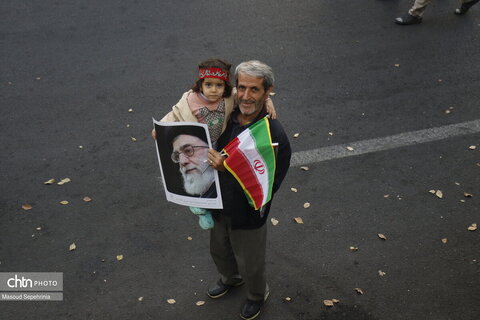 حاشیه های راهپیمایی13 آبان در تبریز