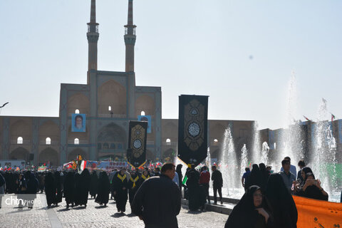 حماسه حضور در دل تاریخ؛ مردم دارالعباده در یوم‌الله ۱۳ آبان