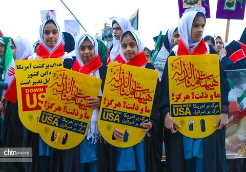 حماسه حضور در دل تاریخ؛ مردم دارالعباده در یوم‌الله ۱۳ آبان