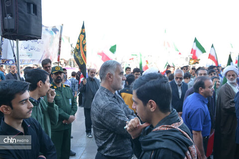 حماسه حضور در دل تاریخ؛ مردم دارالعباده در یوم‌الله ۱۳ آبان